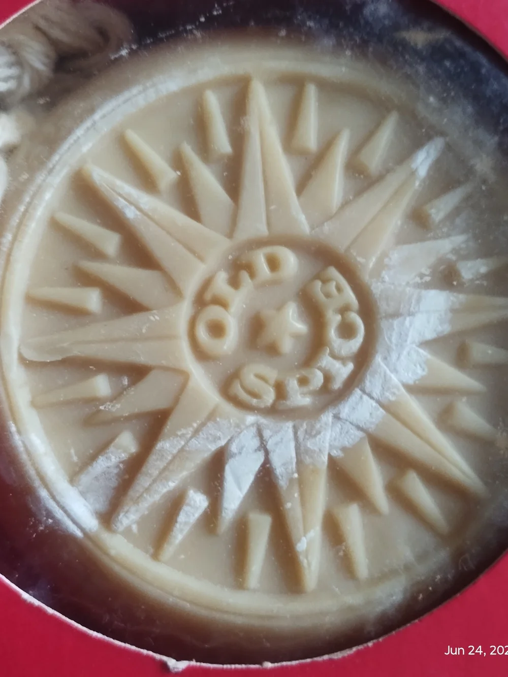 Vintage Old Spice Shower Soap on a Rope